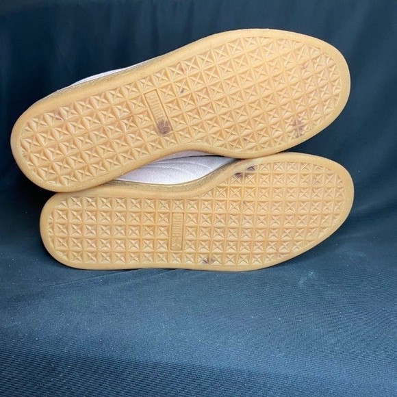 Puma Pink Suede Platform Jewel Gum Sole Size 8 - Picture 5 of 7